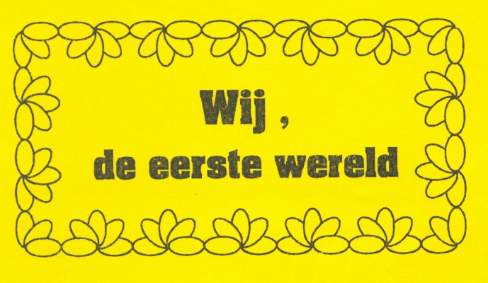 Wij, de eerste wereld